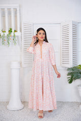 Mae Front Frill Maxi - 342