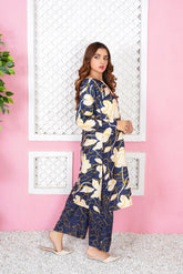 Polaris Blue And Cream CO-ORD - 365