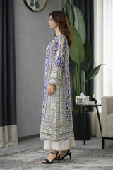 Xenia: Printed Dress 2pc - 508