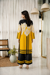 Virelia: Printed Dress - 518