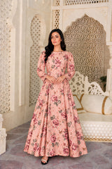 Emily: Floral Maxi Dress - 536