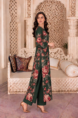 Andrea: Printed Long Dress - 542
