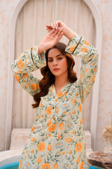 Pastel Color Premium Lawn Ready To Wear - 415