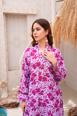 Purple Premium Lawn Ready To Wear - 416