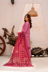 Rogue Pink Premium Lawn Ready To Wear - 413