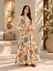 Stacee: Floral Maxi Dress - 547