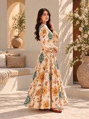 Stacee: Floral Maxi Dress - 547