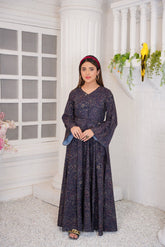 Haven Black And Gold Maxi - 337