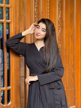 Maya: Raven Black Color Maxi - 441