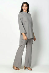 Grey Co-Ord Set 2PC - 316