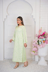 Karil Pale Green Two Piece Dress - 338