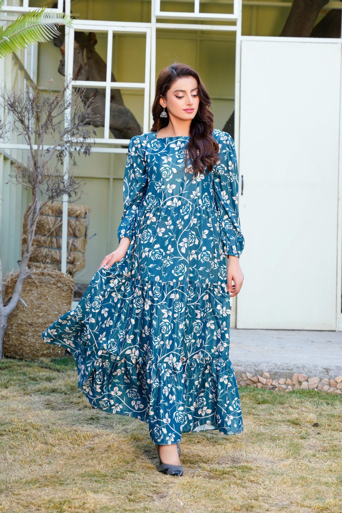 Glimmer: Teal Green Maxi - 393