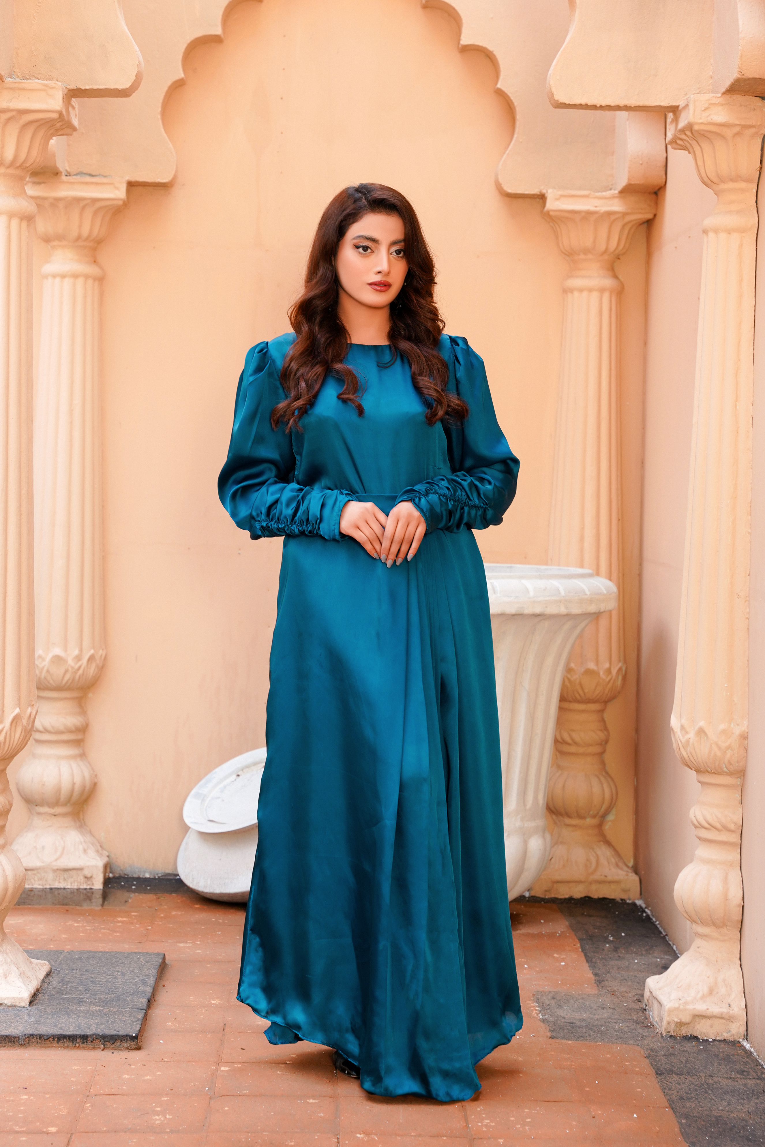 Silk Maxi for Girls Wedding Frock Style in Pakistani Design | Athena Athenapparels Silk Maxi for Girls Wedding Frock Style in Pakistani Design | Athena Athenapparels