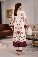 Agnes: Printed Dress 2pc - 500