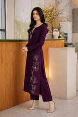 Joe: Plump Dress With Hand Embroidered  - 513
