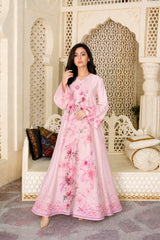 Kate: Floral Long Maxi Dress - 526