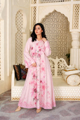 Kate: Floral Long Maxi Dress - 526