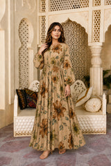 Stacy: Floral Maxi Dress - 531