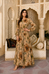Stacy: Floral Maxi Dress - 531