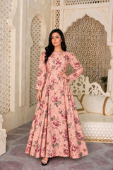 Emily: Floral Maxi Dress - 536