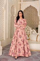 Emily: Floral Maxi Dress - 536
