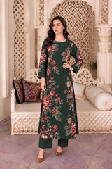 Andrea: Printed Long Dress - 542