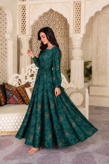 Helen: Floral Maxi Dress - 528