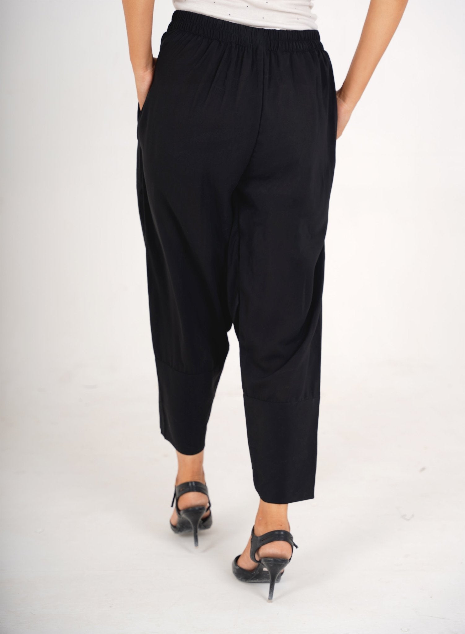 Black Trouser With Pocket - AT-002-BL