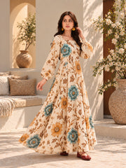 Stacee: Floral Maxi Dress - 547