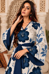 Lexy: Printed Floral Maxi Dress - 540
