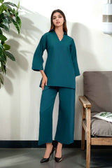 Eilidh: Teal Color Co Ord - 446